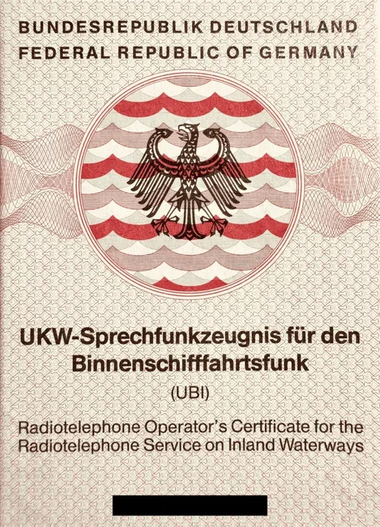 UKW-Sprechfunkzeugnis Binnen (UBI)